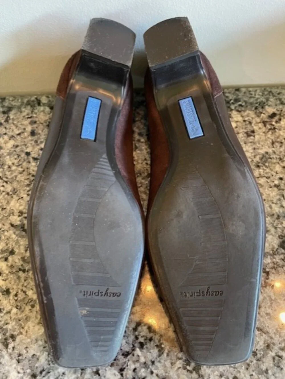 2 pairs Easy Spirit Leather/Suede pump